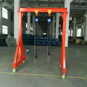 עגלה חשמלית ניידת עם גלגלים ומנוף גשר עילי עם רכיבי ליבה של מנוף גשר עילי 8 טון (מנוע, מיסב) - Product Image 4