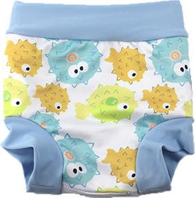 Babyshow Pañales para Bebé Cintura Alta Elástico Aislamiento Orina Keeper Reutilizable Pañal de Natación Pañales Pantalones - Product Image 5