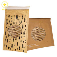 Sacs en papier nid d'abeille rembourrés XCGS, enveloppes d'expédition en papier kraft pour vêtements