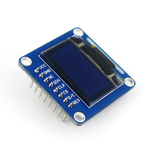 Modul tampilan OLED 0.96 inci 128X64 SPI/I2C Antarmuka SSD1306 papan layar LCD Pinheader vertikal - Product Image 1