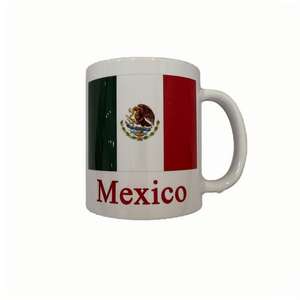 كوب قهوة من السيراميك المكسيكي في سويسرا ، مج كوب قهوة مع مقبض منتجات ترويجية لمروحة الرياضة - Product Image 1