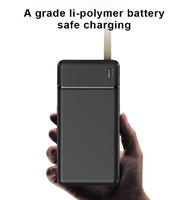 Batterie externe portable personnalisée 22,5 W double USB Type-C Micro USB compacte 10000 mAh~30000 mAh à charge rapide haute capacité