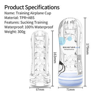 वयस्क सेक्स खिलौने लिंग प्रशिक्षण साधन के लिए masturbator कप पुरुष - Product Image 3