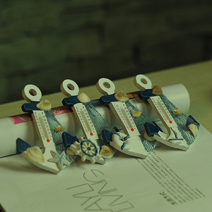 Magnete per Frigorifero a Forma di Conchiglia Lucida, Tema Oceano, Decorazione Artistica Creativa per <span class=keywords><strong>la</strong></span> Casa - Product Image 5