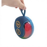 Altavoz Bluetooth Portátil de 5W con Iluminación RGB, Función FM, Ideal para Regalo, Reproductor de Música