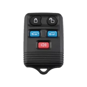 5 Buttons Remote Control Key Case Shell Fob For Ford Expedition Lincoln Navigator 2004 2005 2006 2007 2008 2009 2010 2011