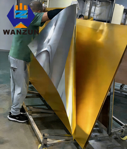 Custom 4 * 8ft 4 * 6ft 2mm 3mm Acrylic Reflective <strong>Plastic</strong> <strong>Mirror</strong> Mate Gold Acrylic <strong>Mirror</strong> <strong>Sheet</strong> for Interior Decoration - Product Image 1