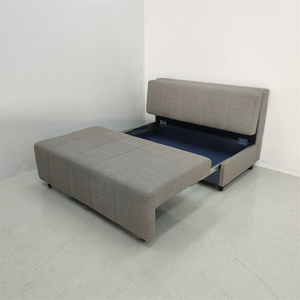 Nouvel arrivage de canapé-lit pliable taupe élégant Sièges et <span class=keywords><strong>couchage</strong></span> confortables Canapé convertible en tissu de haute qualité - Product Image 3