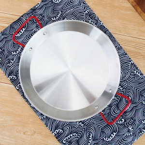 Olla para Pescado y Mariscos de Acero Inoxidable 201, Portátil y Fácil de Limpiar, Juego de Sartenes para Paella, Regalo Promocional para Supermercados 2025 - Product Image 3