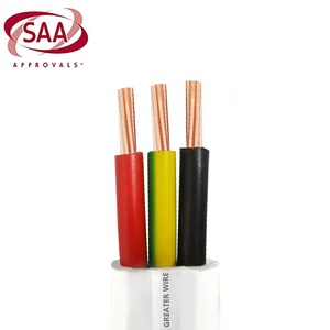 Annealed Cooper polos, kabel TPS kabel datar 90 ℃ 1.5mm 2.5mm 10mm 16mm untuk domestik - Product Image 4