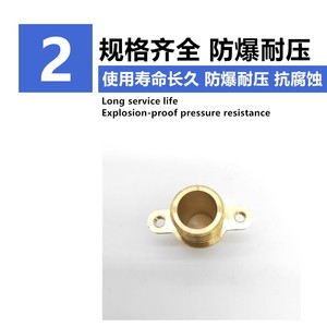 Conector Roscado de Latón de 1/2 Pulgada para Tuberías de Agua, Gas, Aire, Uso Industrial y Plomería - Product Image 4
