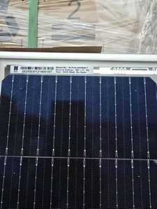 Panneau solaire photovoltaïque BIPV monocristallin bifacial double vitrage tout noir 560W, demi-cellules N-Type, efficacité 21%, garantie 25 ans, 182mm, CE 560w - Product Image 4