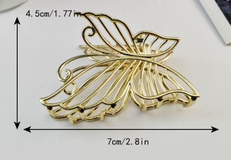 Mariposa de líneas de 7 cm.