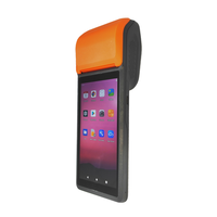 Terminal POS Portátil Android 14, 3GB+32GB, Pantalla Táctil HD IPS de 5.5 Pulgadas, Impresora Térmica de 58 mm, Máquina POS con WiFi 4G y BT