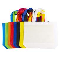 Sac à provisions non tissé en PP à poignée de grande capacité imprimé de logo personnalisé laminé écologique recyclable