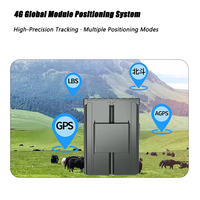 Traceur GPS étanche IP67 4G avec batterie de 20000 mAh pour le suivi des bovins, des chevaux, des moutons, des chameaux, du bétail, antivol