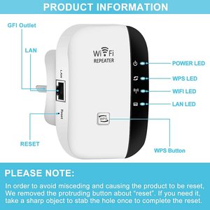 Không dây Wifi Repeater 300Mbps Wifi <span class=keywords><strong>Extender</strong></span> tầm xa <span class=keywords><strong>Wi</strong></span> <span class=keywords><strong>Fi</strong></span> tín hiệu khuếch đại <span class=keywords><strong>Wi</strong></span>-<span class=keywords><strong>Fi</strong></span> Booster điểm truy cập WLAN repiter - Product Image 4