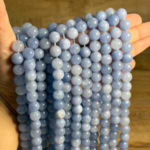 ブルールースビーズ宝石半透明天然アクアマリンジュエリー作り - Product Image 2