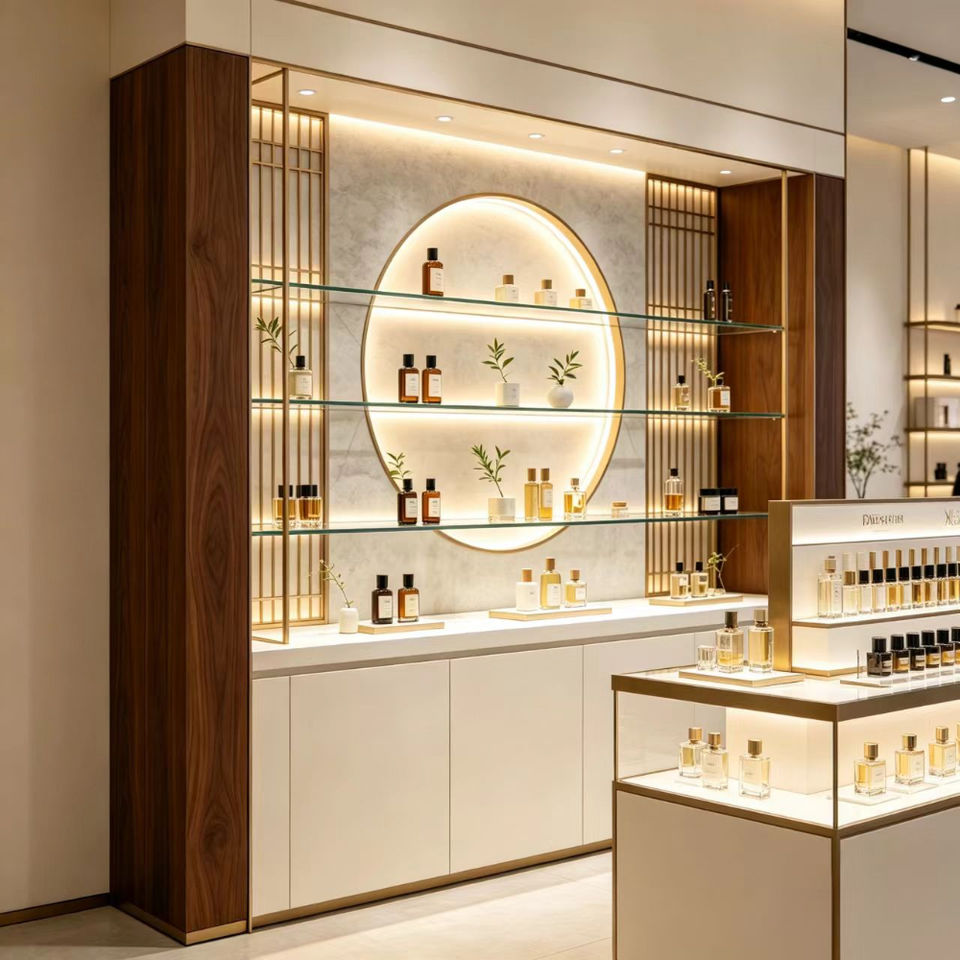 Affordable Luxury Cosmetics Display Cabinets, Modern Perfume Cabinets ...