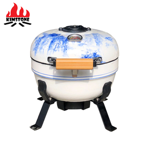BBQ facial en céramique de 12 pouces, Portable, <span class=keywords><strong>pour</strong></span> <span class=keywords><strong>Camping</strong></span>, pêche, Kamado, facile à transporter, <span class=keywords><strong>pour</strong></span> l'extérieur, nouveau - Product Image 4