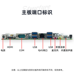 Carte mère industrielle Innolux H110 Mini-ITX LGA 1151 Intel H110 DDR4 double canal pour systèmes embarqués Core i3 i5 i7 - Product Image 4