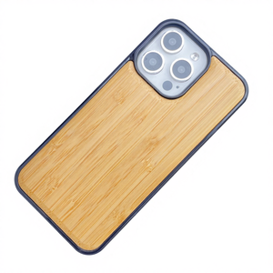 Custodia per iPhone 17 Pro Max in Legno, Custodia Protettiva in Legno Tinta Unita per <span class=keywords><strong>Apple</strong></span> 14, Vendita all'Ingrosso - Product Image 3