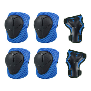 Ensemble complet de <span class=keywords><strong>protection</strong></span> six pièces en fibre de polyester pour patinage à roulettes pour enfants, modèle original d'usine, pour sports de plein air - Product Image 3