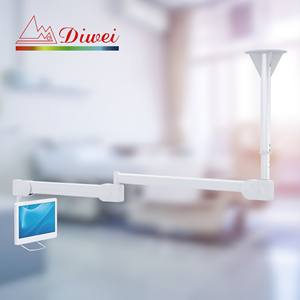 แขนยึดจอติดเพดาน ICU สีขาว รับน้ำหนัก 2-8 กก. รองรับ VESA 75/100 มม. - Product Image 4