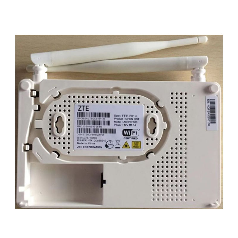 フォン ZTE F660 V8.0 ONU - Reliable FTTH with Wifi and Voice