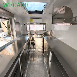 <span class=keywords><strong>Remolque</strong></span> Carrito Wecare para Hot Dogs y Snacks, Bar Móvil de Calle para Café y Comida <span class=keywords><strong>con</strong></span> Equipamiento de Cocina Completo - Product Image 6