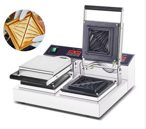 Nouvelle machine à faire des hamburgers électriques, presse à panini, gril à sandwichs, usage commercial, 220v/110v, 3200W, haute productivité, garantie de 6 mois - Product Image 1