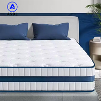 Maßgefertigte 5-Sterne-Hotel-Bettmatratze King Size Neue Koreanische Matratze Online Bestellbar Full Queen Size Faltbare Taschenfederkern-Memoryschaum-Matratze