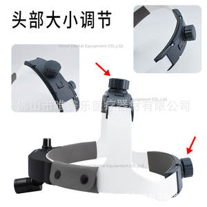 LED Medical Headlamp Aluminum Body Lithium Battery Dental ENT Surgical Headlamp Plastic Surgery Magnifying Lens <b>Spotlight</b> IP65 - Product Image 2