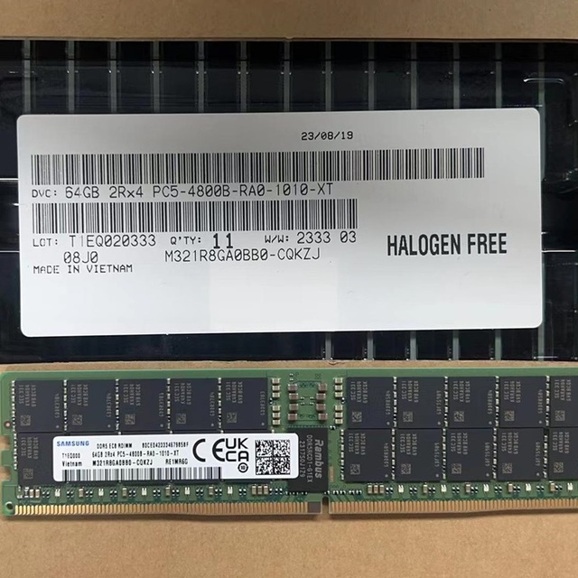 Micron MTC40F2046S1RC56BD1 RAM 64GB DDR5 5600MHz ECC Reg DIMM Server Memory