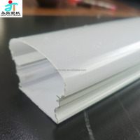 Línea de Extrusión de Perfiles para Pantallas y Campanas de Lámparas LED para PC, con Motor PLC y Engranajes, Precio Mayorista