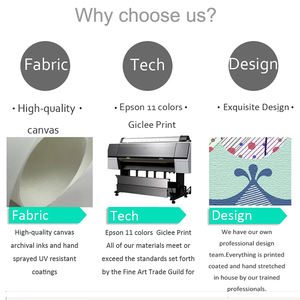 Peintures sur toile de <span class=keywords><strong>fleurs</strong></span> de luxe modernes, écologiques, imprimées en HD, <span class=keywords><strong>triptyque</strong></span> de paysages, <span class=keywords><strong>peinture</strong></span> murale pour la décoration du salon et de la chambre - Product Image 6