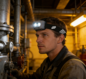 Super Bright 500LM Rechargeable <b>Motion</b> <b>Sensor</b> Headlight IPX7 with Red/Green <b>Light</b> Industrial Outdoor Camping Hiking - Product Image 6