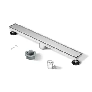 Wholesale Excellence 304 Stainless Steel Trench Drain Linear Shower Drain for Beauty and Function