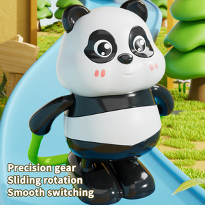 Giocattolo Panda Cinese Cartoon su Skateboard con Corda per Saltare, Giocattolo Sportivo a Molla Senza Batterie per Bambini - Product Image 5