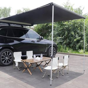 Auvent latéral pliable en PVC pour voiture <span class=keywords><strong>de</strong></span> camping, imperméable, avec lumières LED, en gros, en stock - Product Image 3