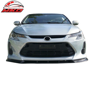 Compatible con Scion tC 14-16, estilo V3, alerón delantero de poliuretano, divisor de parachoques, kit de carrocería, accesorio exterior de alta calidad - Product Image 2