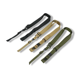 1.5インチ戦術<span class=keywords><strong>3</strong></span>点ナイロンMOLLEスリングガンショルダーストラップ調整可能クイックデタッチハンティングアクセサリーハンギングスリング - Product Image 6