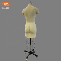 Mannequin de couture Junmei de haute qualité, 1 pièce, tête non incluse, demi-corps, à suspendre, à épingler, pliable, taille US Missy M