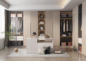 Armario <span class=keywords><strong>de</strong></span> Dormitorio Moderno, Ajustable, Personalizable en Color, Ecológico, <span class=keywords><strong>de</strong></span> Aglomerado y Madera Contrachapada, Diseño Ensamblado para el Hogar, Muebles para el Hogar - Product Image 3