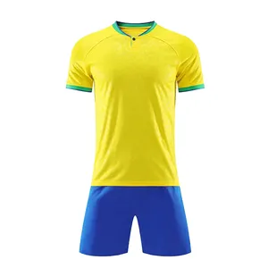 Wholesale Soccer Team National Custom Football Wear Set Embroidery Soccer Kit Original Thailand Quality