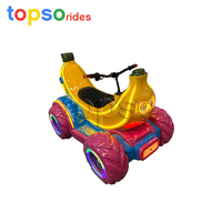 Kinderrijauto's, commerciële kinderattracties met fruitdesign, te koop