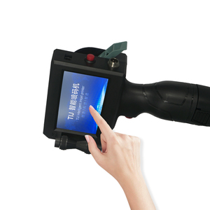 Высококачественный портативный струйный принтер Handjet 12.7 мм XP600 с быстрой сушкой чернил, сенсорным экраном, питанием от аккумулятора, для печати даты истечения срока годности на этикетках - Product Image 2