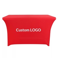 Taplak Meja Cetak Kustom dengan Logo untuk Acara Promosi, Pameran Dagang, Pameran, Konferensi, dan Penutup Meja