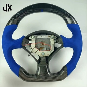 Volant en Fiber de carbone en cuir perforé <span class=keywords><strong>Sport</strong></span> noir de haute qualité pour accessoires de voiture <span class=keywords><strong>Honda</strong></span> S2000 2004-2012 - Product Image 3