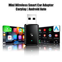 Adaptador Inalámbrico Compacto JMYTECH CA-26 para CarPlay y Android Auto, 2 en 1, de Cable a Inalámbrico, con Bluetooth 5.4, Compatible con Netflix y YouTube